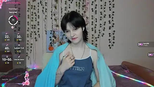 AudreyyKim — hand bra for 4 minutes