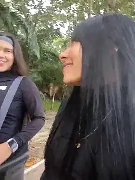 Carolina-petite — Velma shows her tits and Dafne kisses